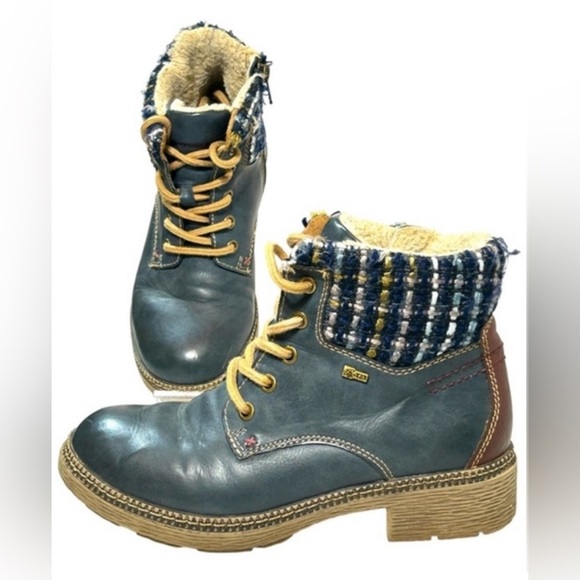 Spring Step Boots Size US 6 EU 36 Marylee Blue‎ Hiking Outdoors Water Resistant - Picture 1 of 6